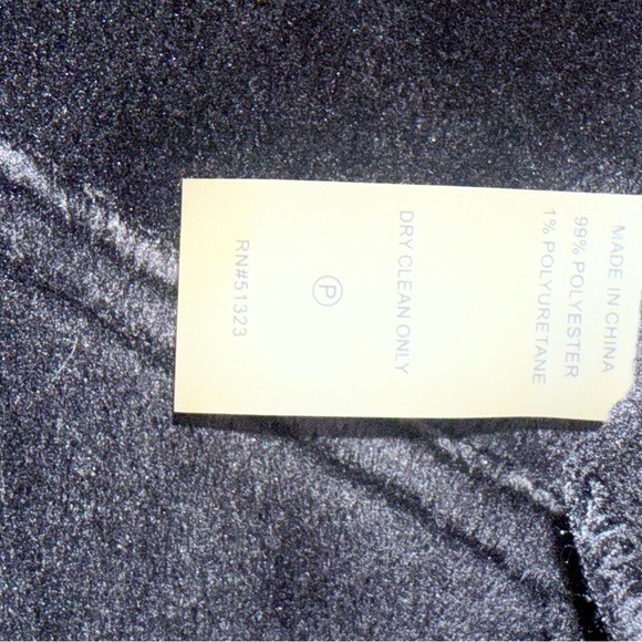 Vince Camuto Black Faux Leather Moto Jacket - Picture 7 of 9